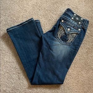 Miss Me bootcut jeans, size 30